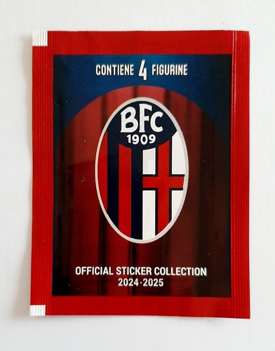 SEALED PACK BOLOGNA FOOTBALL 2024/2025 CLUTCH BAG SACHET SOBRE NO PANINI
