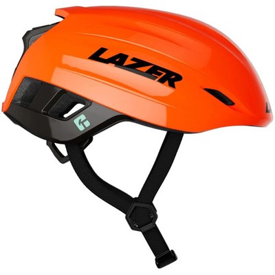 LAZER Aeroshell Z1 KinetiCore Flash Orange L - aerodynamischer Wetterschutz f...