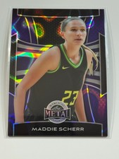 2025 Leaf Metal Women Of Sport Base Purple Lava #82 Maddie Scherr 1/1