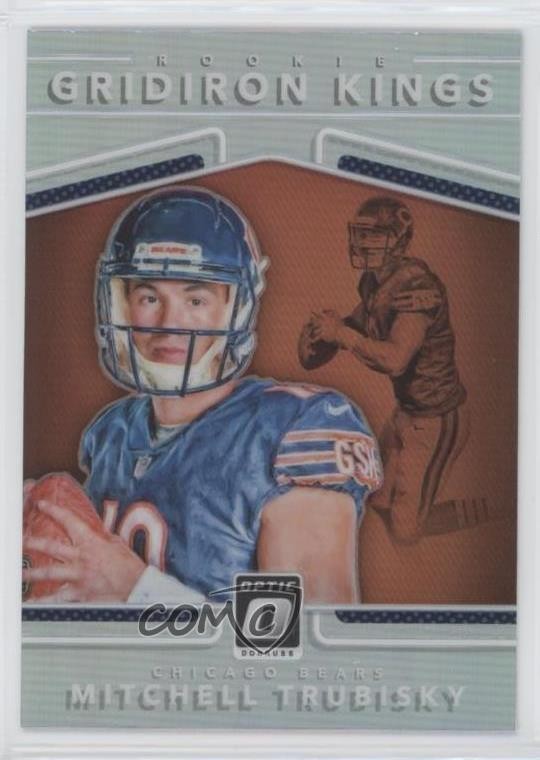 2017 Donruss Optic Rookie Gridiron Kings Mitchell Trubisky #6 2r7