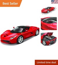 Modelo fundido a presión LaFerrari escala 1:24 - coche duradero y realista sin baterías