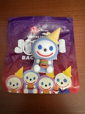 Jibbi Jack In The Box Bag Charm "ICY", Limited Edition, BLUE, Brand New 