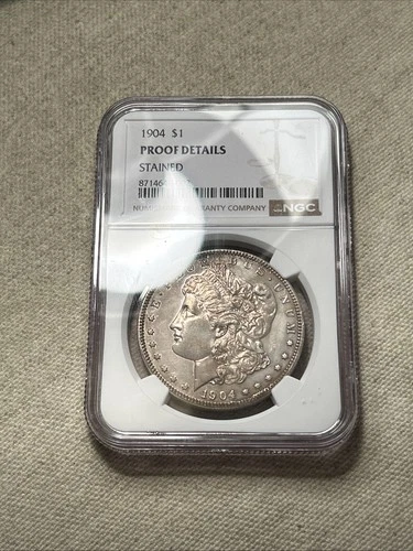 1904 PROOF Morgan Silver Dollar $1 Coin - Certified NGC Proof Details (PF / PR)