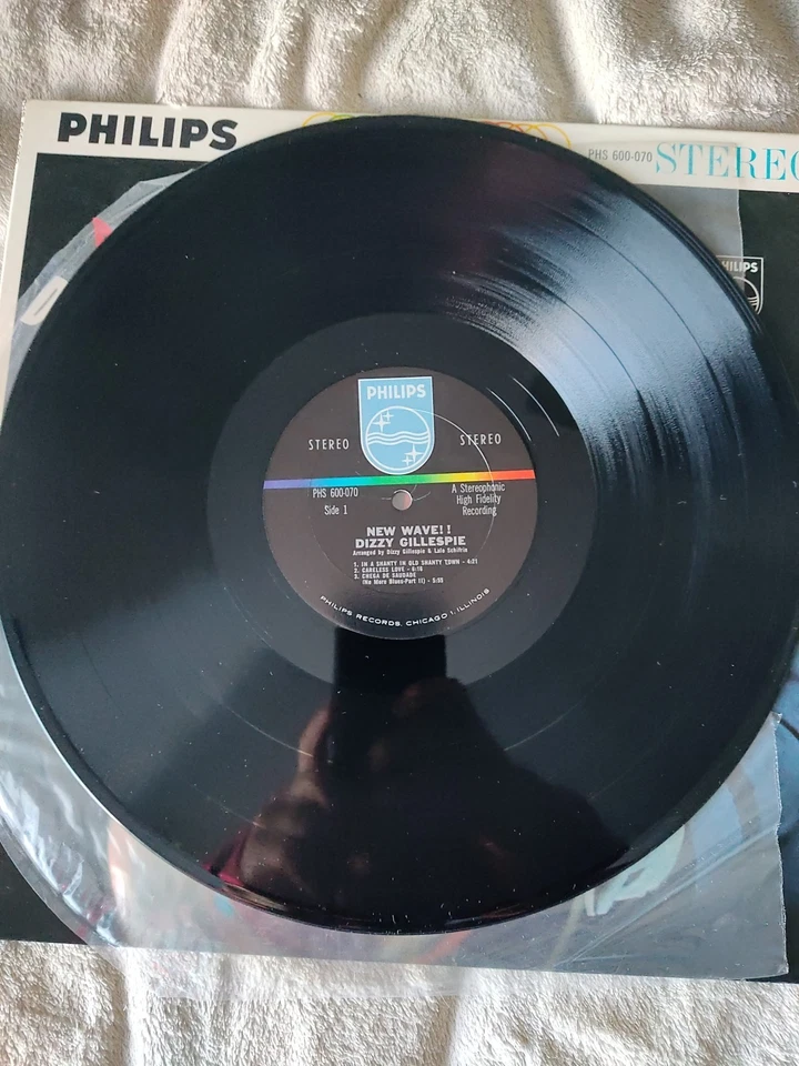 Dizzy Gillespie New Wave!! Jazz Vinyl PHS600070 Stereo Philips Records Chicago - Image 3 of 4