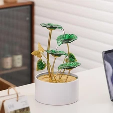 Tabletop Fountain Water Feature Indoor and Outdoor Home and Garden Decoration...