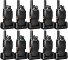 H777 Walkie Talkies Long Range USB-C | Rechargeable FRS-Two Way Radio VOX 10Pack
