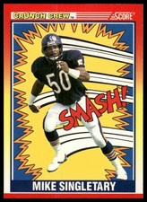 Mike Singletary 1990 Score #554 Chicago Bears