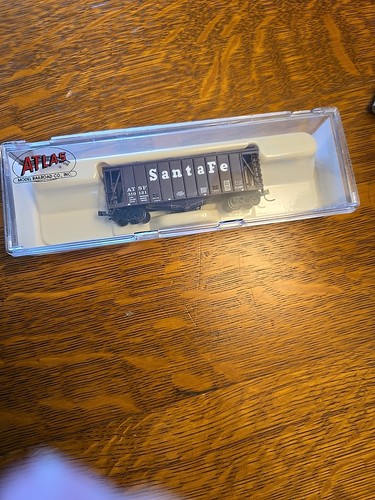 Atlas Santa Fe #310121 vagón de carga modelo ferrocarril #38671-GATX Airslide | Condition: Used