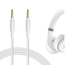 Geekria Audio Cable for Beats Solo3 Solo2 Solo Studio3 Studio2 Studio 4 ft 