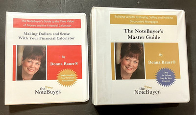 Donna Bauer The Original Note Buyers Master Guide Financial Advisor Real Estate