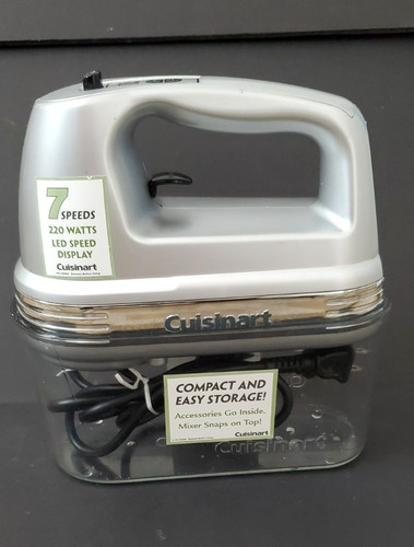 Cuisinart HM-70 Handheld Mixer Stainless Power Advantage Plus 7-Speed