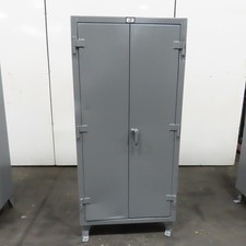 Stronghold -- 4-Modular Shelf Industrial Storage Locker Cabinet 36" x 24" x 78"