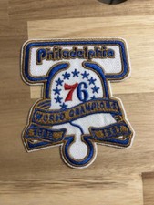 Philadelphia 76ers 1966-67 World Champions Iron on Patch Throwback Jersey Emblem