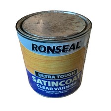 Image of Ronseal Ultra Tough Internal Clear Satincoat Varnish 2,5l