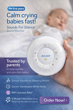 The first years Sound Machine - White Noise Sound Machine for Baby