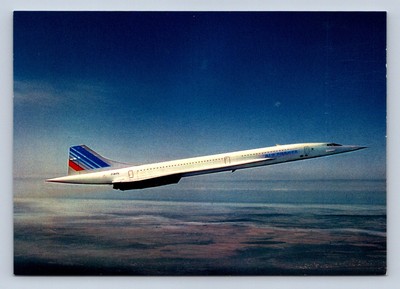 AIR FRANCE CONCORDE VINTAGE AIRLINE AUSGABE POSTKARTE FLUGZEUG AIRPLANE AF 2