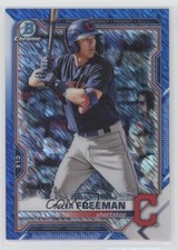2021 Bowman Chrome Prospects Blue Shimmer Refractor 47/150 Tyler Freeman 0jv9