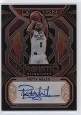 2022-23 Panini Obsidian Electric Etch Orange 7/35 Patrick Mills Patty Auto j8p