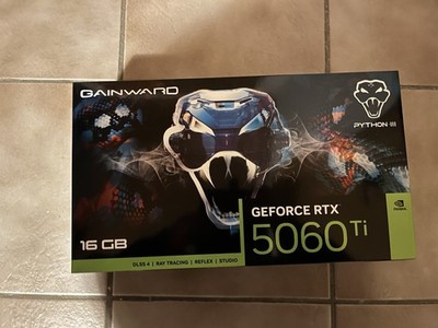 Gainward GeForce RTX 5060 Ti Python III 16GB GPU/Grafikkarte