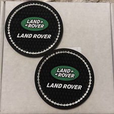 2pcs Car Accessories Water Cup Holder Diamond Girly Coaster For Land Rover 2pcs Car Accessories Water Cup Holder Diamond Girly Coaster For Land Rover