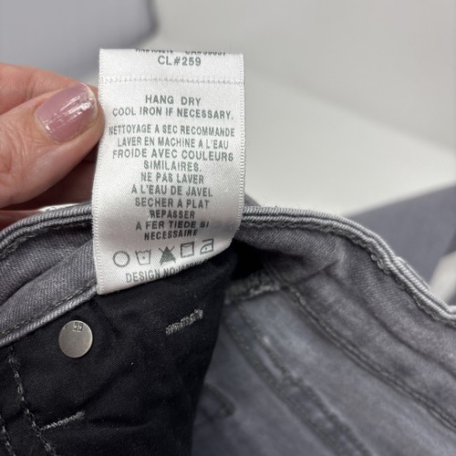 Jeans leggings Joes vita alta donna 27 grigio lavaggio elasticizzato denim jeggings - Foto 13 di 14