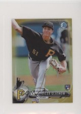 2017 Bowman Chrome Minis Base Rookies Gold Refractor 25/50 Tyler Glasnow #56 v9t