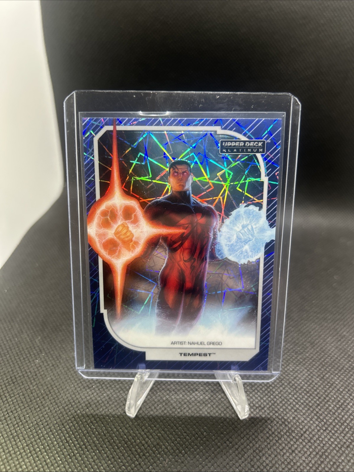 2026 Upper Deck DC Platinum Tempest Blue Beam #100