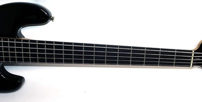 Fender Squier Jazz Bass 5-String Bass Guitar - Blk - w/ Backpack