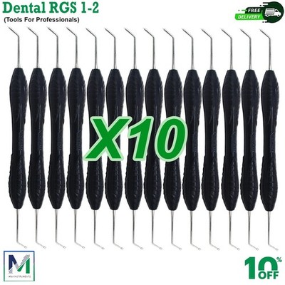 Dental Instrument RGS 1-2 Silicone Handle Depth Dimensions for Restoration