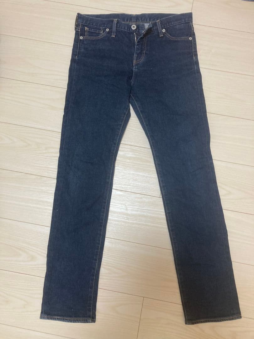 A BATHING APE Slim Fit Denim Pants Jeans Blue W 39cm BA0226213