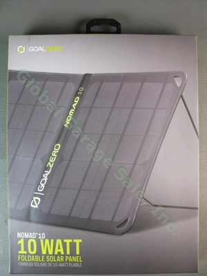 #ad Goal Zero Nomad 10 Watt Monocrystalline Foldable Solar Panel USB Power Charger $60.00