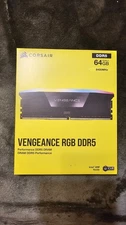 Corsair Vengeance RGB DDR5 64GB (2×32GB) CL32 – High-Performance Desktop Memory