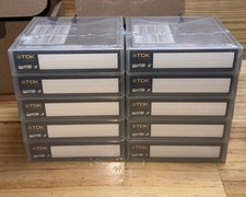 TDK LTO-3 Ultrium Data Tapes Lot 10 400/800GB Pre-Barcoded 77000013837 Homelab