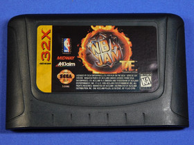 SEGA 32X NBA JAM T.E. TESTED WORKS WITH BOX AND MANUAL TOURNAMENT EDITION