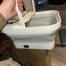 Collapsible Foot Spa Bath Massager with Heat Soothing Tub Pedicure Foot