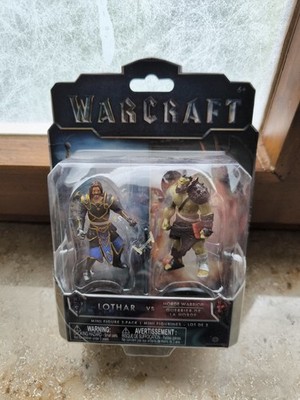  Warcraft Minifiguren  2 Pack Lothar Horde Warrior NEU 2016