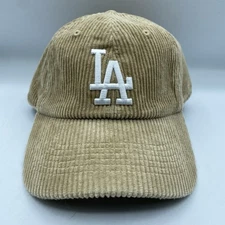Los Angeles Dodgers Hat 47 Brand Beige Corduroy Clean Up Baseball OSFA MLB NWOT