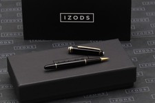 Montblanc Meisterstuck 163 Classique Gold-Coated Rollerball / Fineliner Pen