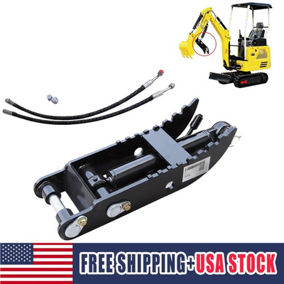 #ad For 1–1.5 Ton Mini Excavators Hydraulic Thumb Clip Clamp Attachment Small Digger $99.33