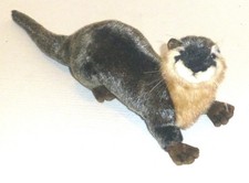 Hansa River Otter 19.5" Long Plush Stuffed Animal 2010 