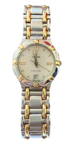 Concord Ladies Saratoga Watch, Stainless & Gold