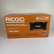 RIDGID 18V Hybrid JOBSITE Radio with Bluetooth Technology Tool ONLY R84089B