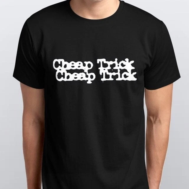 Affordable Cheap Trick T-Shirt in Black, Sizes S M L XL XXL Available