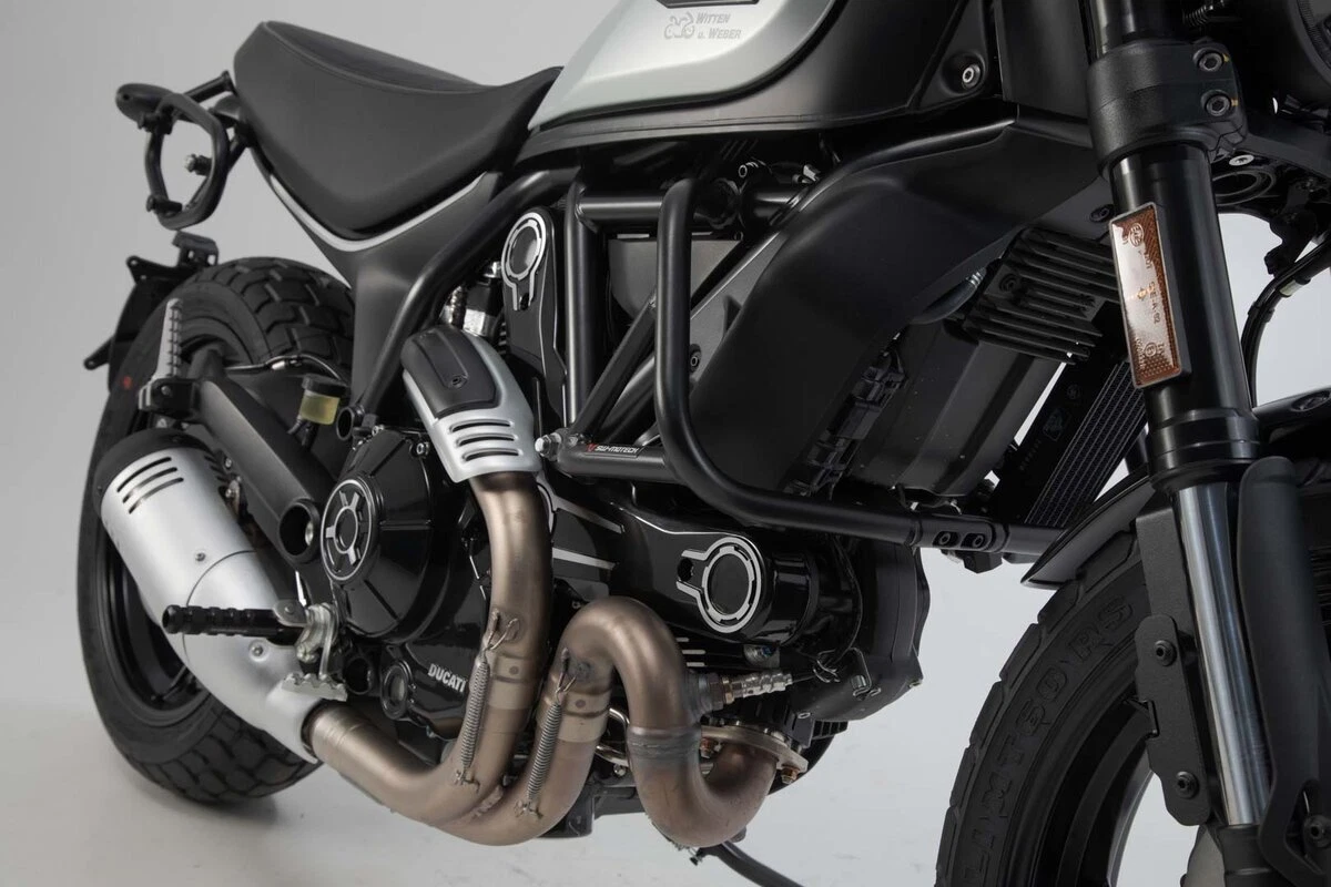 SW MOTECH Crash Bars BLACK for Ducati Scrambler 803 2015 2023