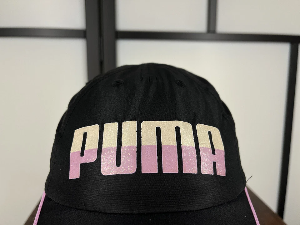 Sombrero PUMA Gorra Correa Espalda Juvenil Talla Única Rosa Negro Bordado 100% Poliéster Foto 2 de 4