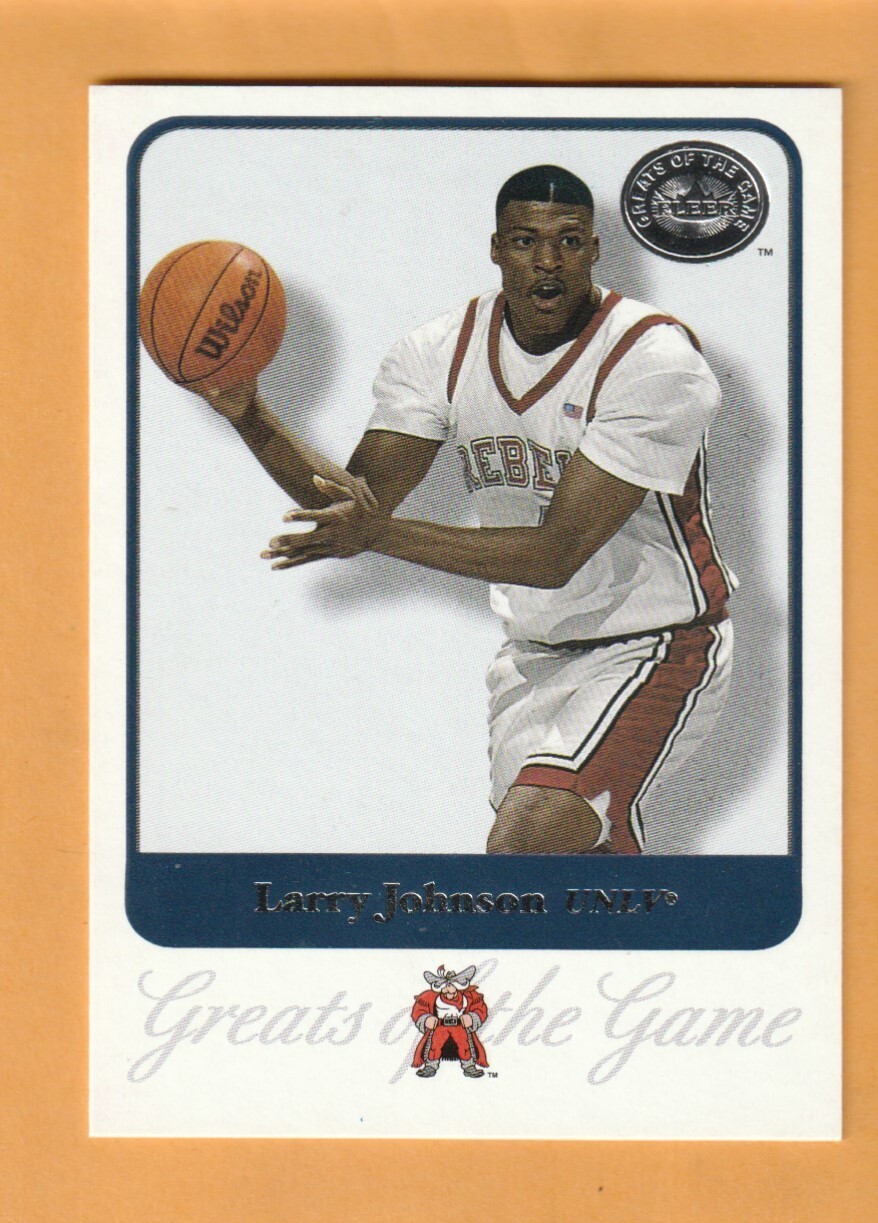 Larry Johnson UNLV Rebels 2001 Greats of the Game #50