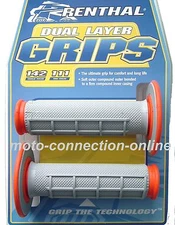 RENTHAL Dual Compound Grips ORANGE  - KTM SXF 250 350 450 505 525  Motocross