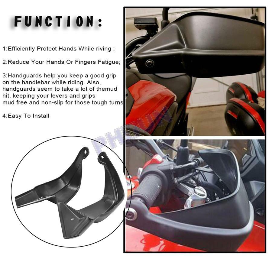 2x Motorcycle Handguards Protector For Honda NC700X NC750X / DCT NC750S