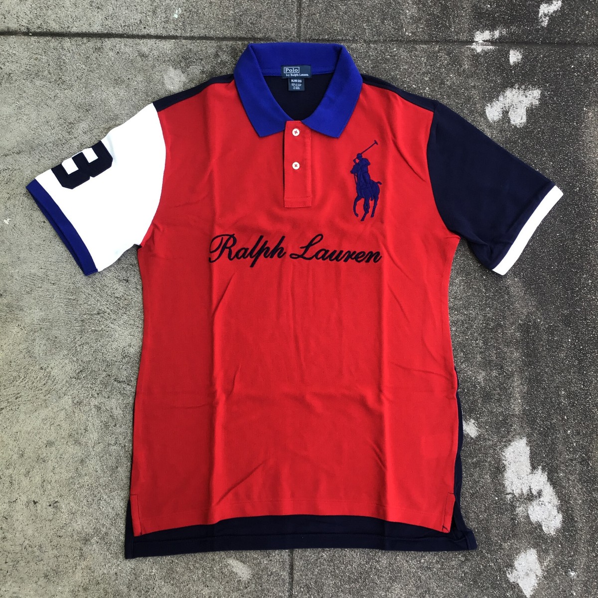Polo Ralph Lauren Shirt XL (18-20) Youth Multi-Color #3 Short