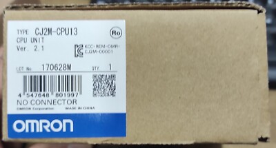 NEW        OMRON CJ2M-CPU13  V2.1  --  CJ2M CPU13